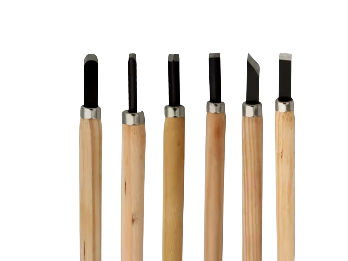 Kit Básico de Formones para Bonsái – 6 piezas