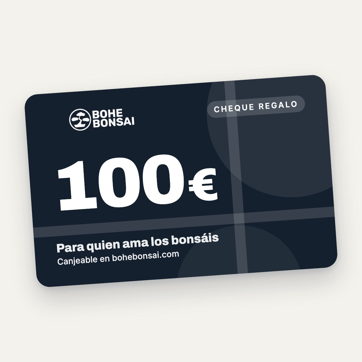 Cheque regalo BoheBonsai de 100 euros