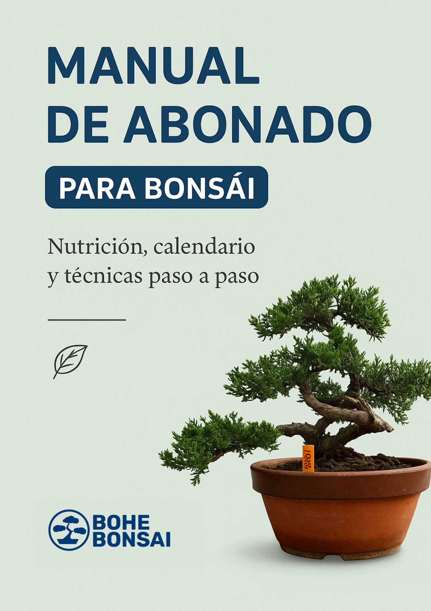 Manual de abonado para Bonsái