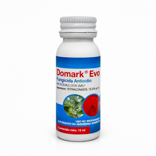 DOMARK EVO - FUNGICIDA SISTÉMICO DE ACCIÓN PREVENTIVA Y CURATIVA CONTRA OÍDIO - 15ML