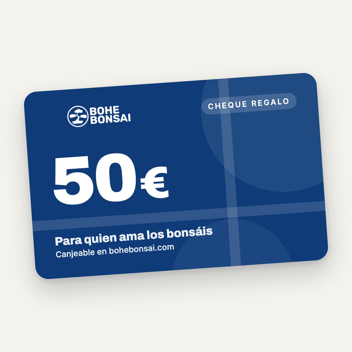Cheque regalo BoheBonsai de 50 euros